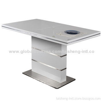 Multifunctional Wooden Dining and Coffee Table, Customized Materials are AcceptedNew